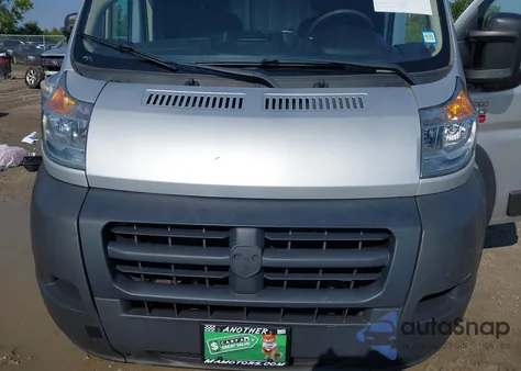 2018 Ram Promaster 2500 High Roof 136 Wb from USA, damaged, VIN 3C6TRVCG8JE152052